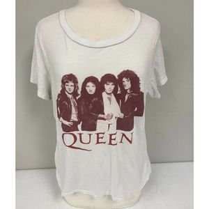 Queen Rock Band Music Women's T-Shirt XXL Freddy Mercury Tour Merch Shirt